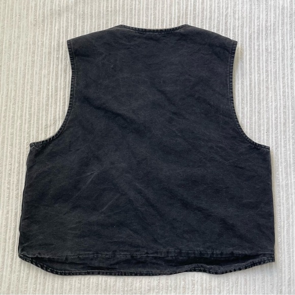 Carharrt V26 Sherpa Lined Duck Canvas Insulated Vest - Picture 3 of 6